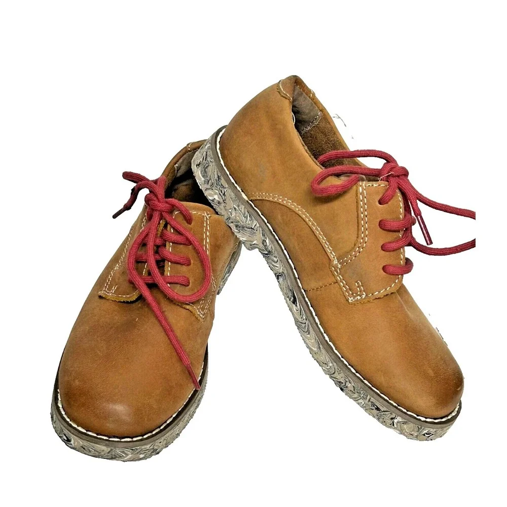 Florsheim Kearny Jr II Plain Oxfords Shoes Kids Suede Leather Toddler 11 M